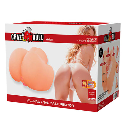 CRAZY BULL - VIVIAN DOUBLE MASTURBATEUR VIBRANT VAGINAL ET ANAL FLESH