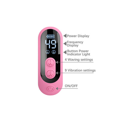 PRETTY LOVE - VIBRATEUR BELLA RABBIT AVEC STIMULATION PAPILLON ET LED ROSE