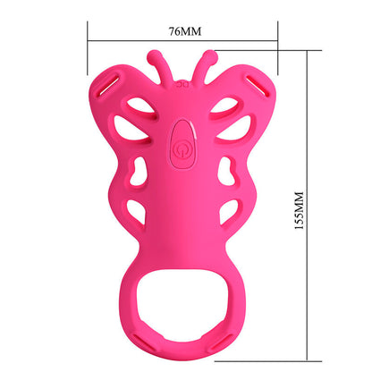 PRETTY LOVE - MASSEUR DE CULOTTE PAPILLON ROSE