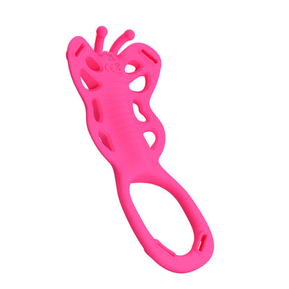 PRETTY LOVE - MASSEUR DE CULOTTE PAPILLON ROSE