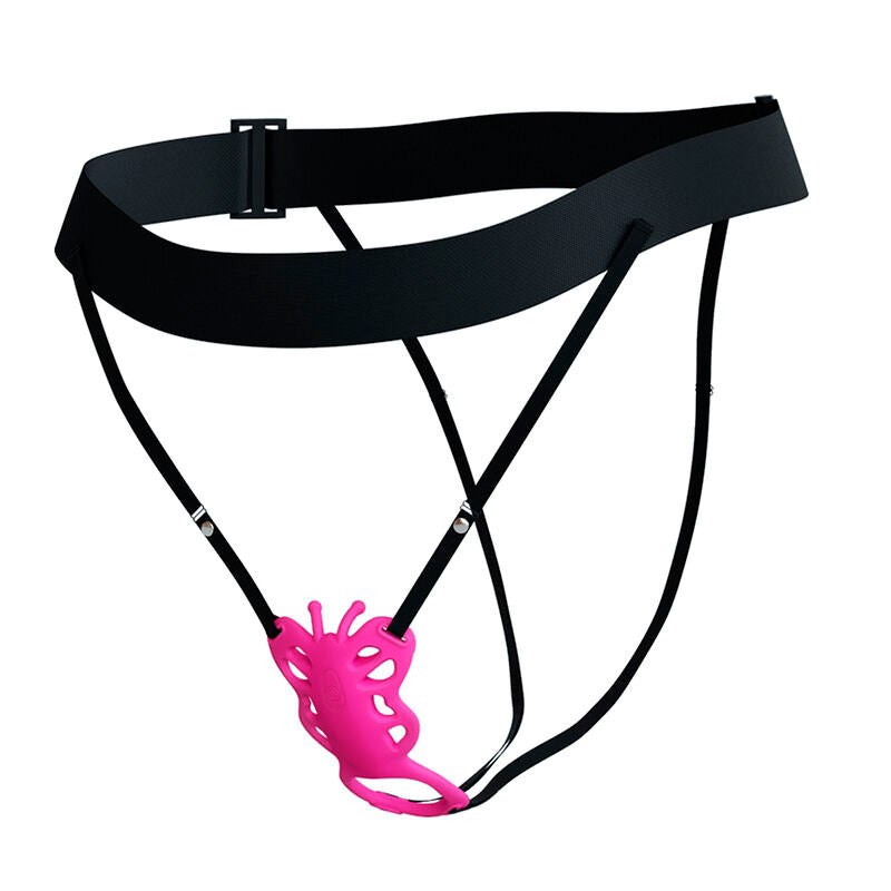 PRETTY LOVE - MASSEUR DE CULOTTE PAPILLON ROSE