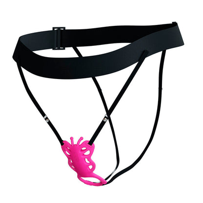 PRETTY LOVE - MASSEUR DE CULOTTE PAPILLON ROSE
