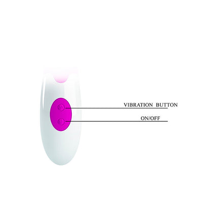 PRETTY LOVE - VIBRATEUR LAPIN VIOLET 30 FONCTIONS BAISER PAPILLON