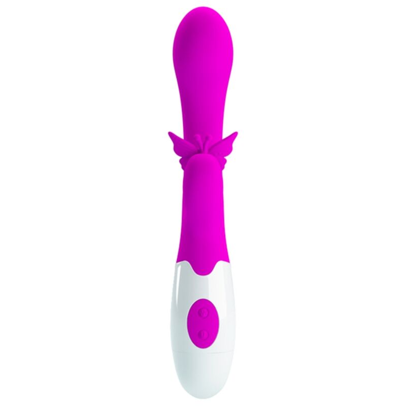 PRETTY LOVE - VIBRATEUR LAPIN VIOLET 30 FONCTIONS BAISER PAPILLON