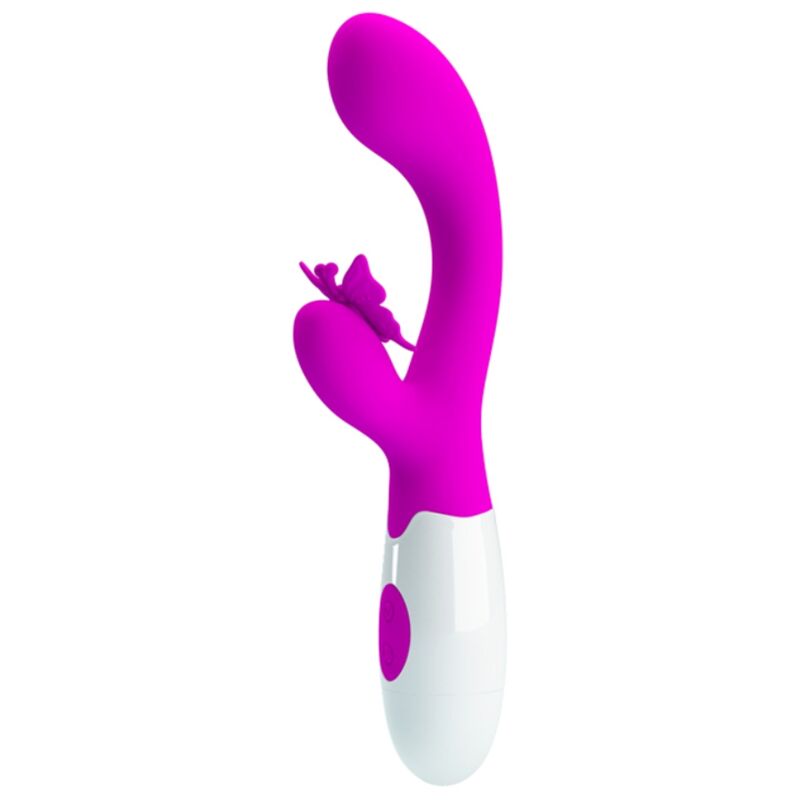 PRETTY LOVE - VIBRATEUR LAPIN VIOLET 30 FONCTIONS BAISER PAPILLON