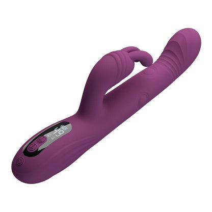 PRETTY LOVE - DEE VIBRATEUR LAPIN MULTIFONCTION OSCILLANT ET À PERCUSSION VIOLET