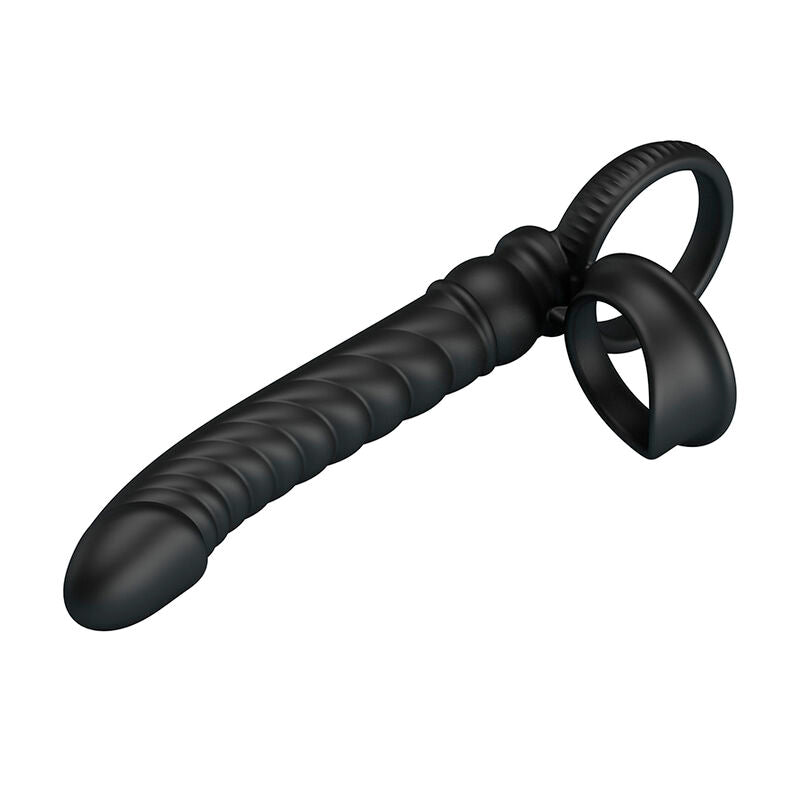 PRETTY LOVE - VIBRATEUR ANAL MERRITT AVEC ANNEAU ET VIBRATION NOIR