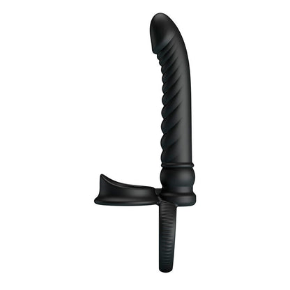 PRETTY LOVE - VIBRATEUR ANAL MERRITT AVEC ANNEAU ET VIBRATION NOIR