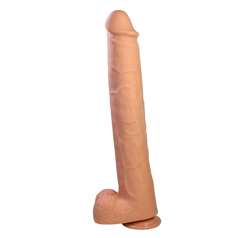 PRETTY LOVE - PAT GODEMICHET RÉALISTE FLEXIBLE AVEC VENTOUSE 40 CM -Ø- 6 CM