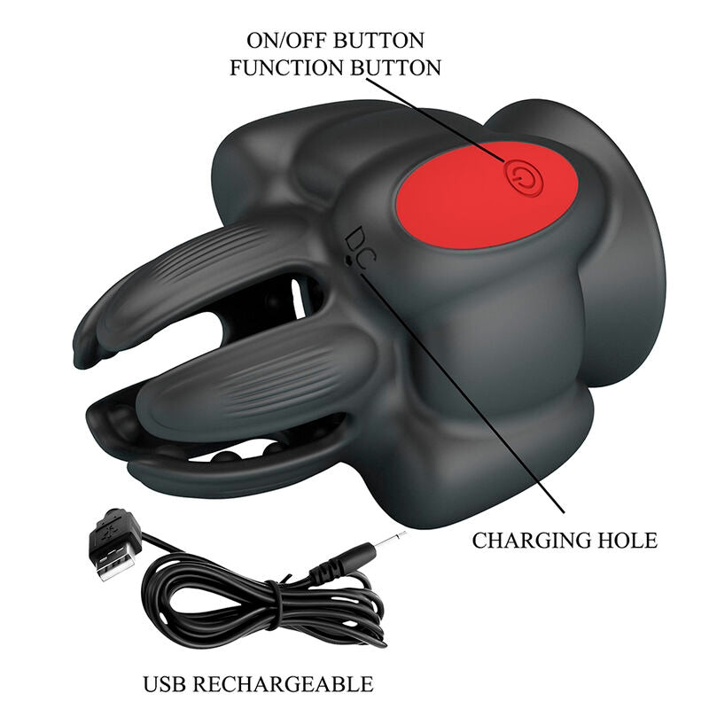 PRETTY LOVE - WYATT MASTURBATEUR AUTOMATIQUE RECHARGEABLE - ENTRAÎNEUR DE CLASSE
