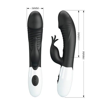 PRETTY LOVE - RASMUSSEN VIBRATEUR LAPIN 30 FONCTIONS NOIR