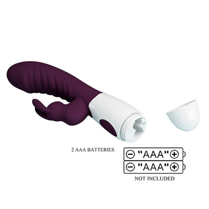 PRETTY LOVE - VIBRATEUR LAPIN NAUGHTY BUNNY 30 FONCTIONS VIOLET