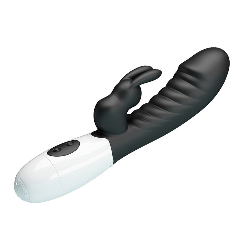 PRETTY LOVE - VIBRATEUR LAPIN NAUGHTY BUNNY 30 FONCTIONS NOIR