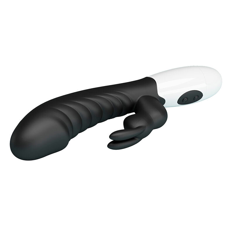 PRETTY LOVE - VIBRATEUR LAPIN NAUGHTY BUNNY 30 FONCTIONS NOIR