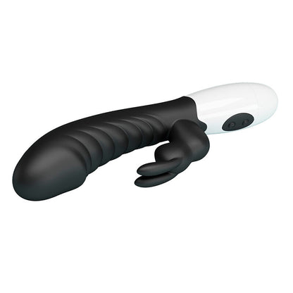PRETTY LOVE - VIBRATEUR LAPIN NAUGHTY BUNNY 30 FONCTIONS NOIR