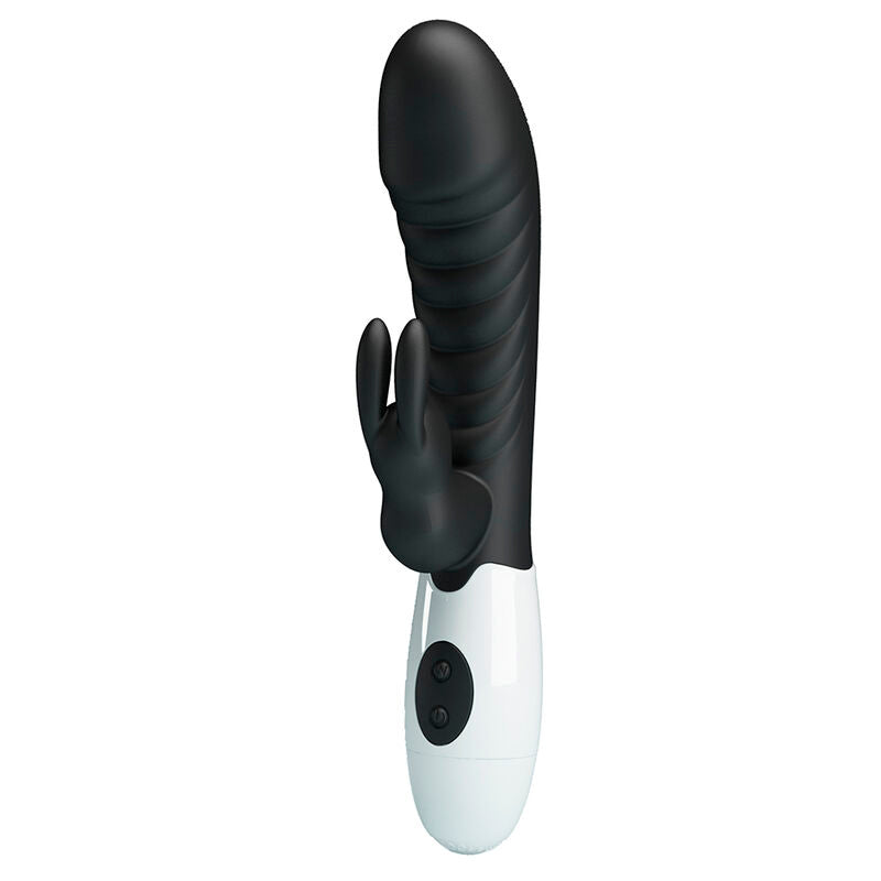 PRETTY LOVE - VIBRATEUR LAPIN NAUGHTY BUNNY 30 FONCTIONS NOIR