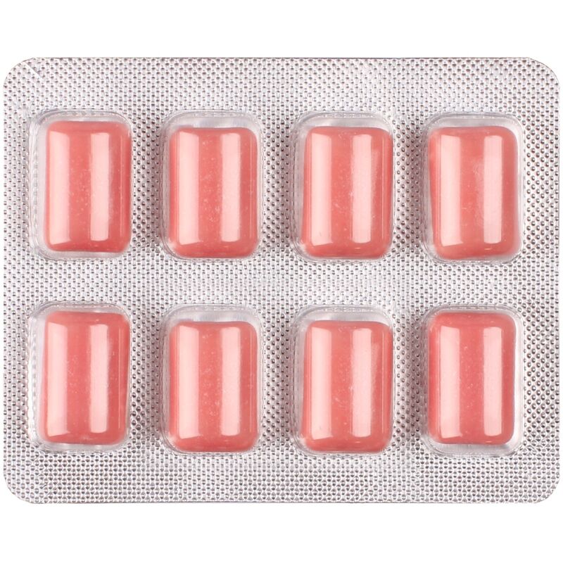 WUG After Drink – Le chewing-gum fonctionnel qui vous aide à retrouver de l'énergie après une soirée. Plaquette de 8 unités
