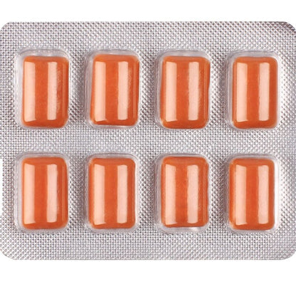 WUG Solar – Le chewing-gum qui prépare votre peau au soleil. Plaquette de 8 unités
