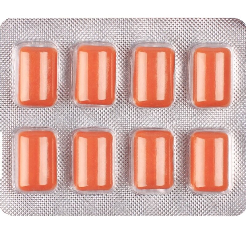 WUG Multivit - Le chewing-gum fonctionnel qui renforce vos défenses immunitaires au quotidien. Plaquette de 8 unités