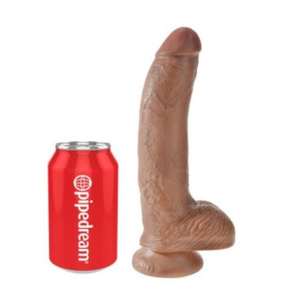 KING COCK - GODEMICHET RÉALISTE AVEC TESTICULES 22,8 CM