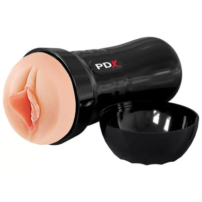 PDX EXTREME - MASTURBATEUR AUTOLUBRIFIÉ RÉALISTE AVEC DES LÈVRES SUPER DÉLICIEUSES