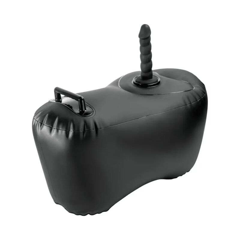 FETISH FANTASY SERIES - BODY DOCK SIÈGE GONFLABLE AVEC GODEMICHET 69,2 CM NOIR