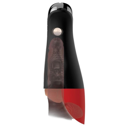 PDX ELITE - FAP-O-MATIC PRO XL, masturbateur vibrant automatique, marron, 34,9 cm