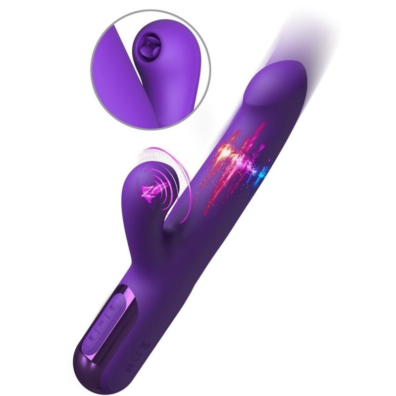 FANTASY FOR HER- VIBRATEUR SUPER SONIX THRUSTER LAPIN VIOLET