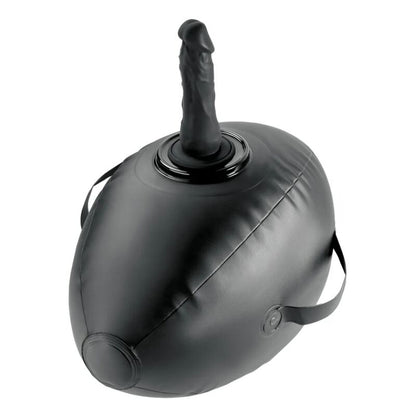 FETISH FANTASY SERIES - BODY DOCK BOULE GONFLABLE AVEC GODEMICHET NOIR 41,9 CM