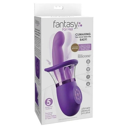 FANTASY FOR HER - VIBRATEUR LAPIN PRO PLUS ULTIMATE PLEASURE VIOLET 20,3 CM