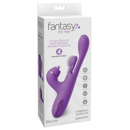 FANTASY FOR HER - VIBRATEUR LAPIN INTIMOTION PULSE PRO VIBE VIOLET