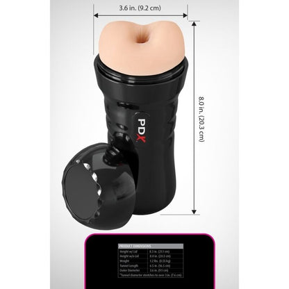PDX EXTREME - WET BUSSIES SUPER BANGIN' BUTTHOLE ANAL STROKER 20,8 CM