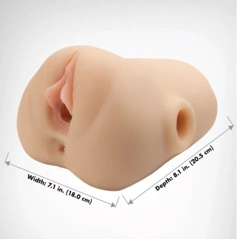 PDX PLUS - VISAGE RÉALISTE VAGIN PUSSY POUNDER SQUEEZE STROKER 18 CM