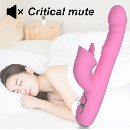 NALONE - T-MAY VIBRATEUR LAPIN MAGIC STICK ROSE