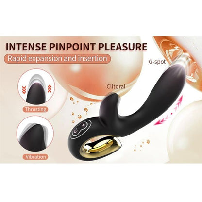 NALONE - LULU VIBRATEUR LAPIN MAGIC STICK ROSE