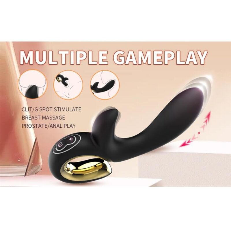 NALONE - LULU VIBRATEUR LAPIN MAGIC STICK ROSE