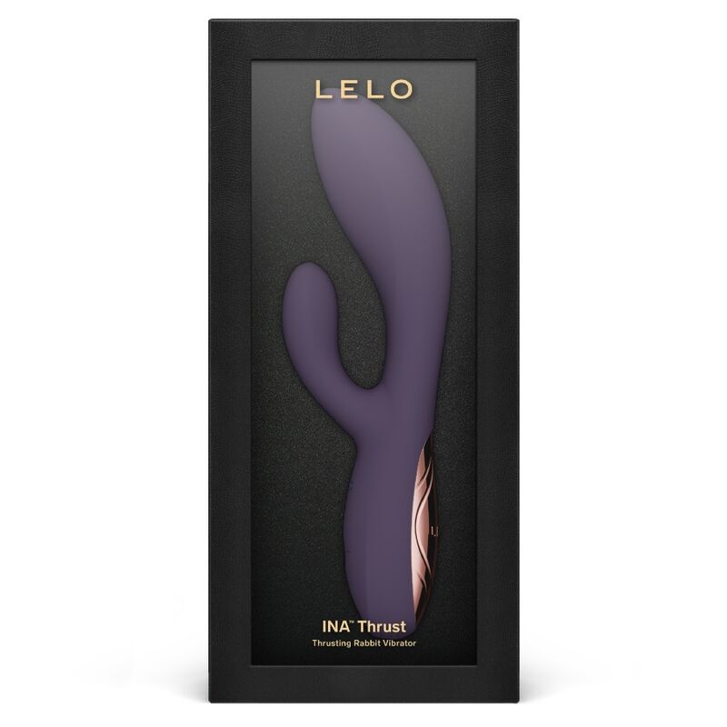 LELO - INA THRUST RABBIT VIBRATEUR À POUSSÉE VIOLET