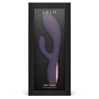 LELO - INA THRUST RABBIT VIBRATEUR À POUSSÉE VIOLET