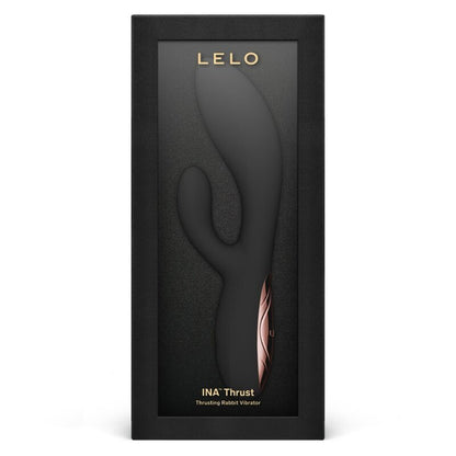 LELO - INA THRUST RABBIT VIBRATEUR À POUSSÉE NOIR