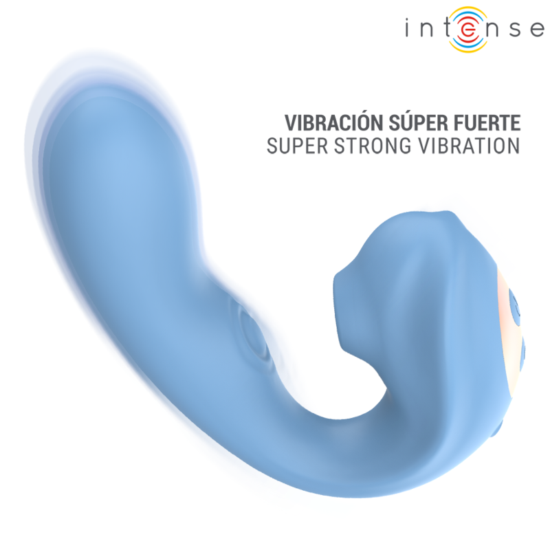 INTENSE - GINA STIMULATEUR CLITORIAL MULTIFONCTIONNEL BLEU