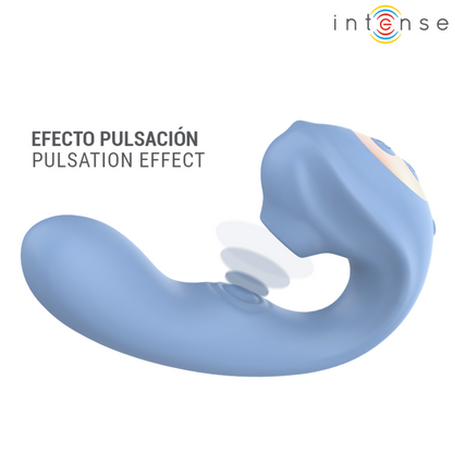 INTENSE - GINA STIMULATEUR CLITORIAL MULTIFONCTIONNEL BLEU