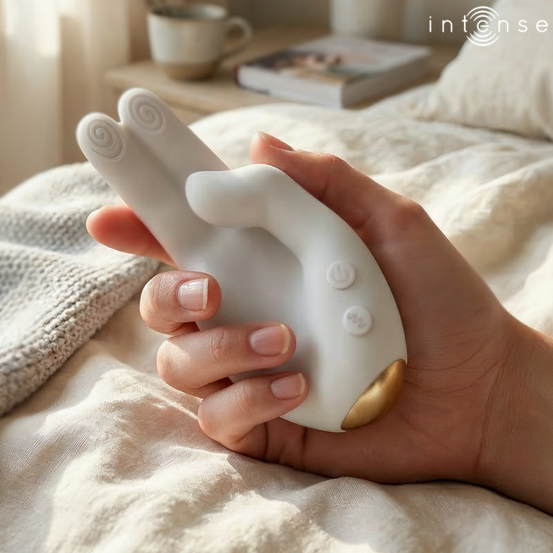 INTENSE - JIMMY STIMULATEUR MULTIFONCTION EN FORME DE MAIN AVEC VIBRATION ET CHALEUR
