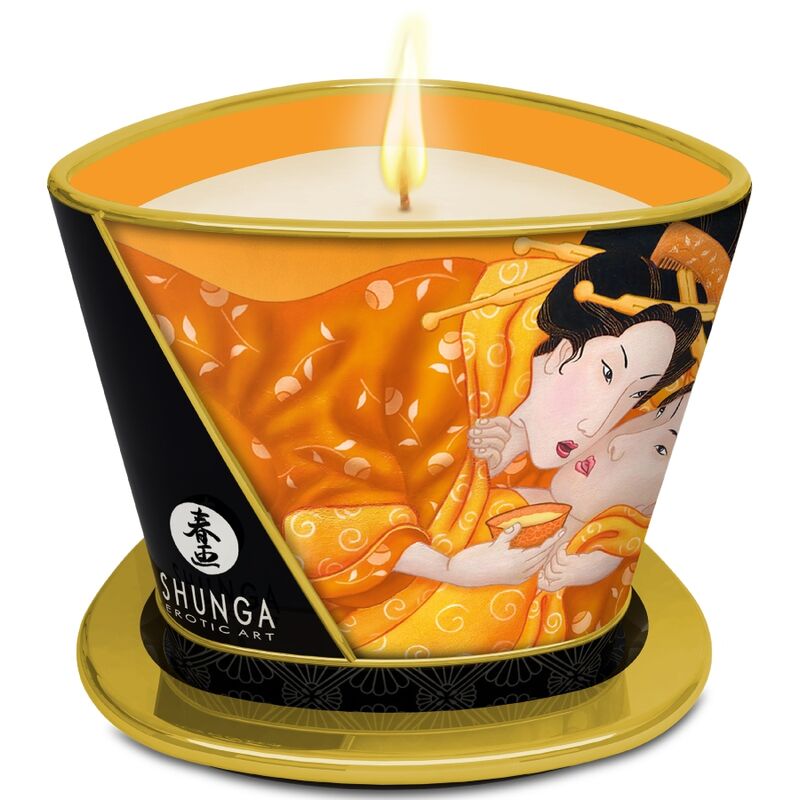 SHUNGA - BOUGIE DE MASSAGE MANGUE 170 ML
