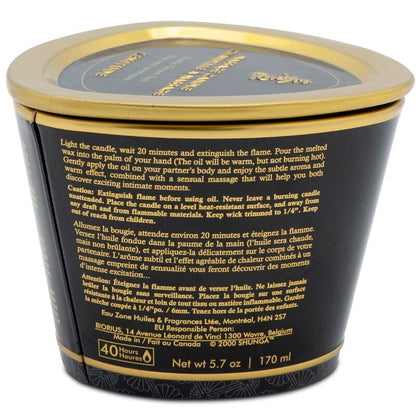 SHUNGA - BOUGIE DE MASSAGE LAVANDE 170 ML