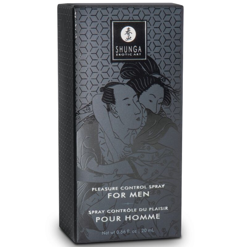 SHUNGA - SPRAY CONTRÔLE DU PLAISIR POUR HOMMES 20 ML