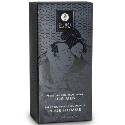 SHUNGA - SPRAY CONTRÔLE DU PLAISIR POUR HOMMES 20 ML