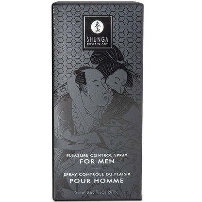 SHUNGA - SPRAY CONTRÔLE DU PLAISIR POUR HOMMES 20 ML