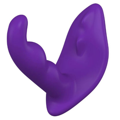 SHE.E.O - STIMULATEUR ANAL VIBRANT ROTATIF AVEC TÉLÉCOMMANDE VIOLET