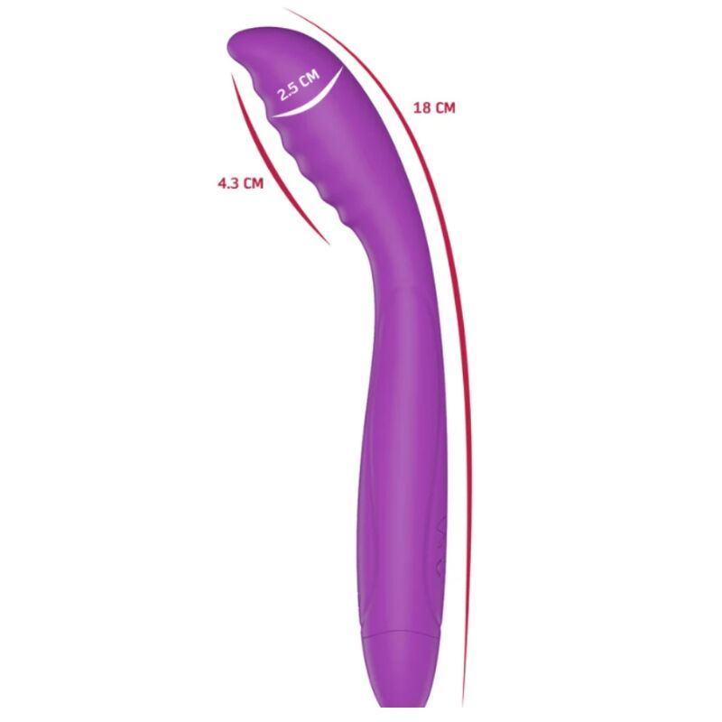 SHE.E.O - VIBRATEUR VIOLETTE À TAPOTEMENTS DU POINT G
