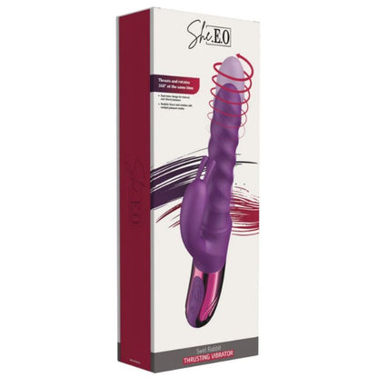 SHE.E.O - VIBRATEUR TOURBILLON LAPIN VIOLETTE